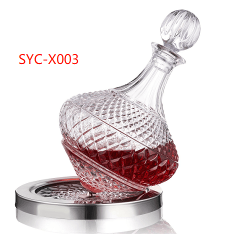 בקבוק יין קריסטל מהודר